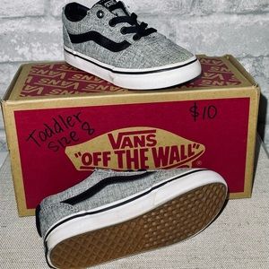 Toddler Boys size 8 Vans.